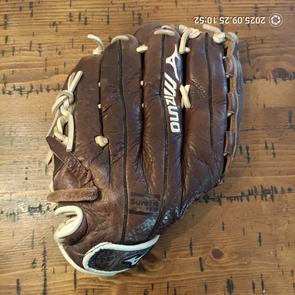 Mizuno RHT Franchise FP Fast Pitch Leather Baseball Glove GFN 1200F1 12" RHT b1 - Picture 3 of 9